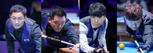 [사진] 왼쪽부터 최완영, 조재호, 김행직, 조명우 /코줌 제공