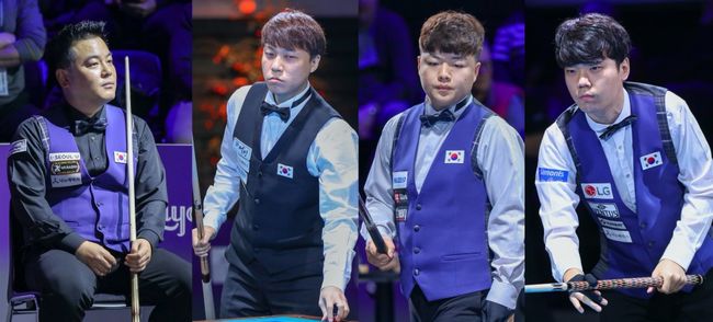 [사진]왼쪽부터 조재호, 최성원, 조명우, 김행직 /코줌 제공