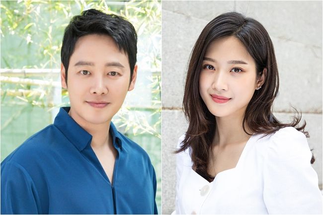 [사진=키이스트 제공] '그 남자의 기억법'에 배우 김동욱(왼쪽)과 문가영이 출연을 확정했다.