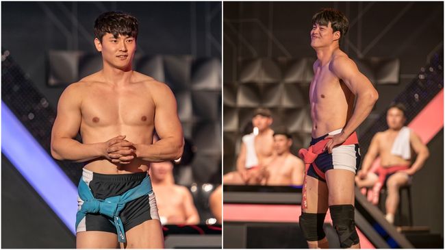 [사진=KBS 제공] '씨름의 희열'에서 태백, 금강급 선수들이 단체전으로 맞붙는다. 