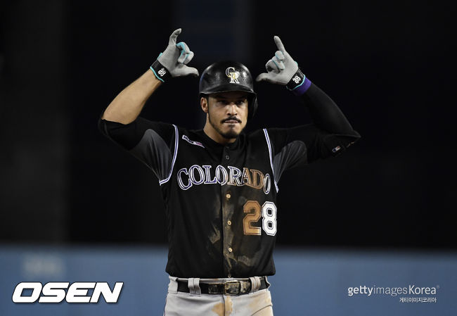 [사진] 콜로라도 로키스 놀란 아레나도. ⓒGettyimages(무단전재 및 재배포 금지)