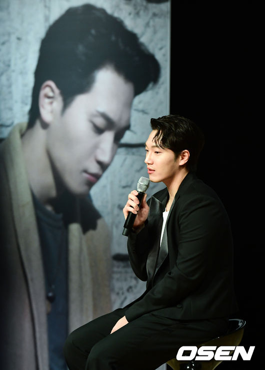 가수 김필이 질문에 답을 하고 있다. /jpnews@osen.co.kr 