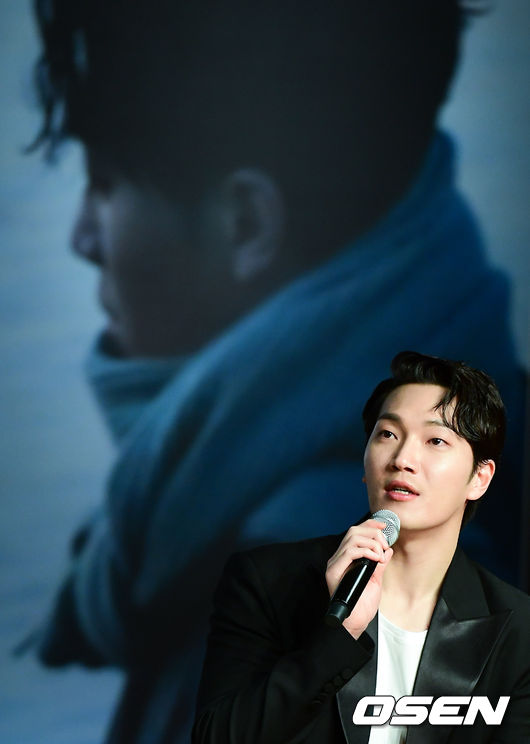 가수 김필이 질문에 답을 하고 있다. /jpnews@osen.co.kr