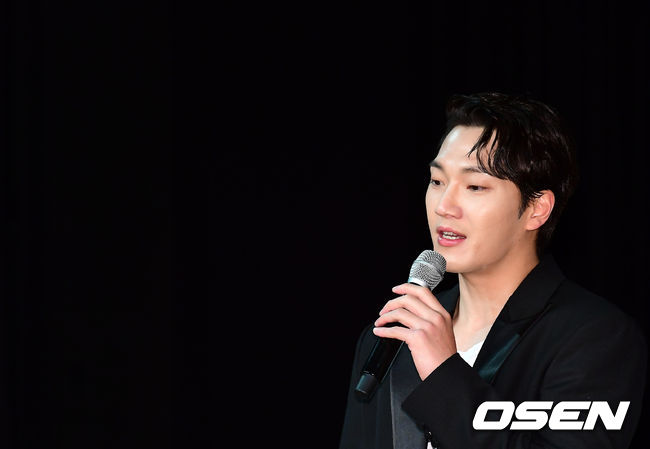 가수 김필이 질문에 답을 하고 있다. /jpnews@osen.co.kr