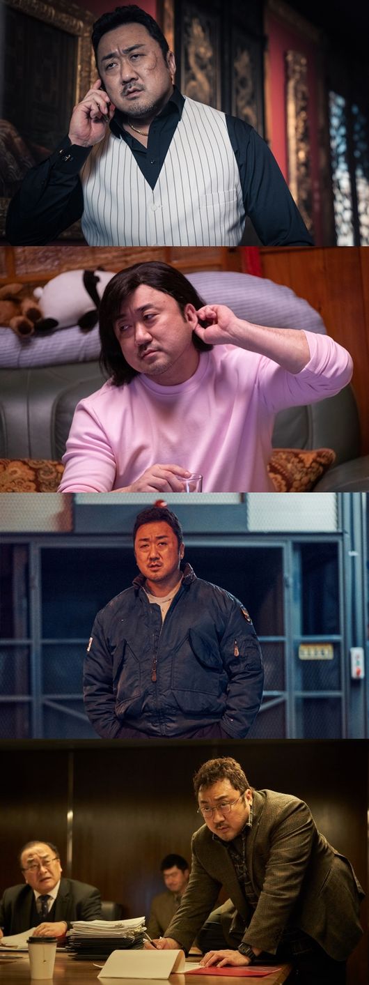 '악인전', '나쁜녀석들', '시동', '백두산' 스틸