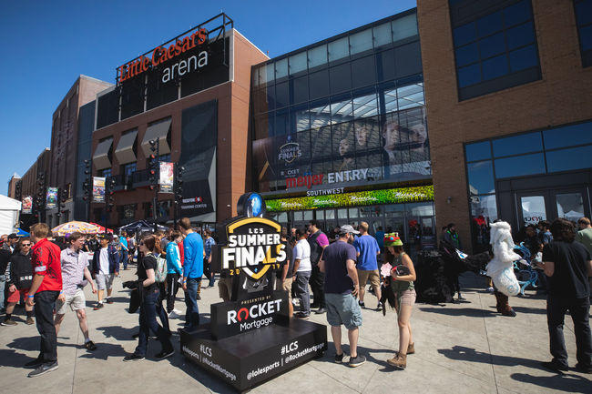 2019 LCS 서머 결승전 야외 전경. /라이엇 게임즈 플리커.