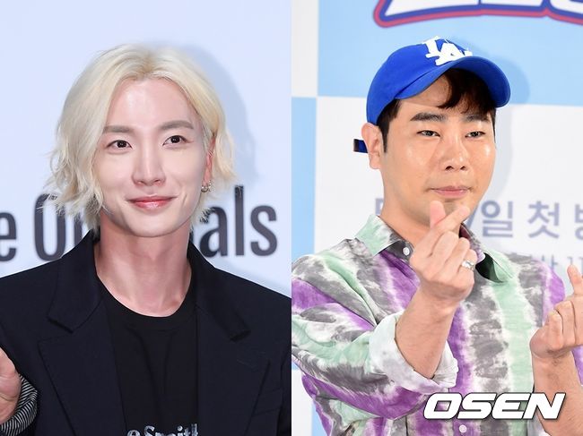 슈퍼주니어 이특(왼쪽)과 가수 뮤지 등이 '서로서로' 출연료를 아직 받지 못한 것으로 알려졌다. OSEN DB