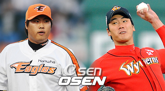 [사진] 한국 시절 류현진-김광현 /OSEN DB