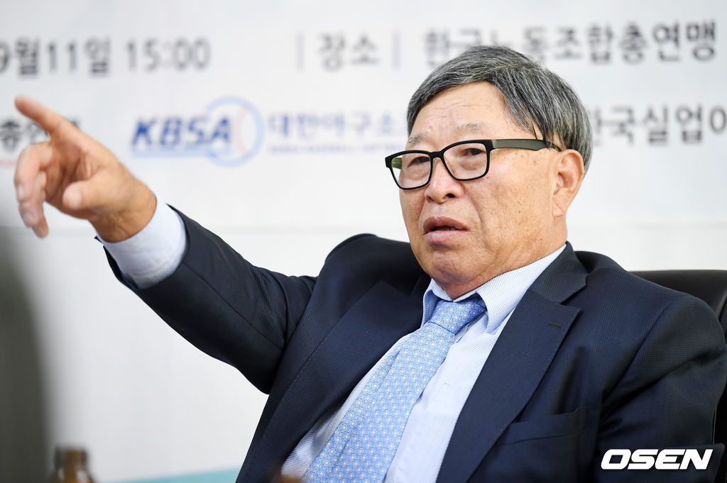 대한야구소프트볼협회 김응룡 회장. / youngrae@osen.co.kr