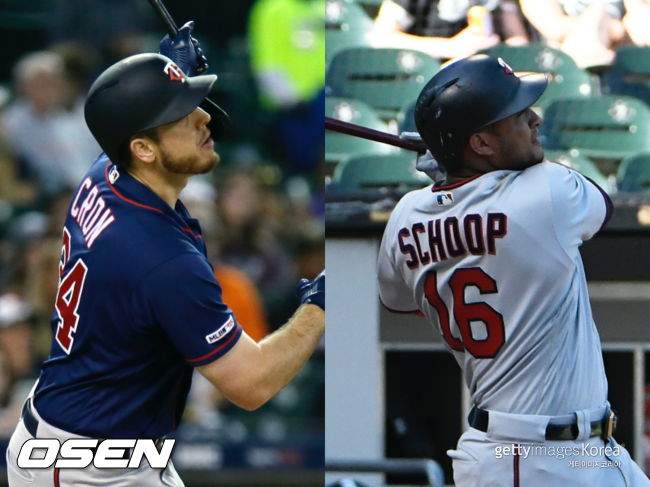 [사진] C.J. 크론(왼쪽), 조나단 스쿱. ⓒGettyimages(무단전재 및 재배포 금지)