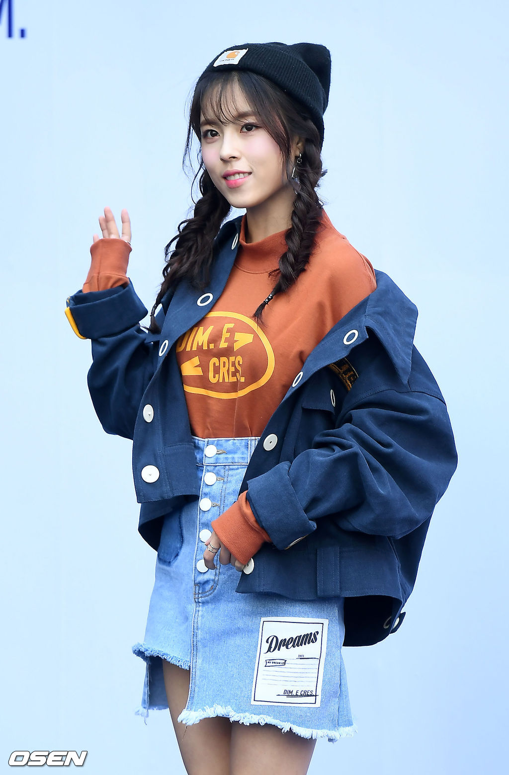 크레스 에딤(CRES. E DIM)쇼에 참석한 배우 도희가 포즈를 취하고 있다. / youngrae@osen.co.kr