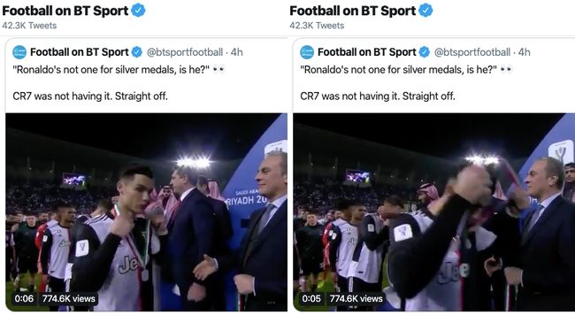 [사진]BT스포츠 트위터