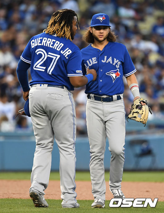 토론토 블라디미르 게레로 주니어-보 비셋. /dreamer@osen.co.kr