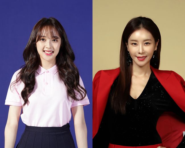 [사진=MI, 스토리네트웍스, 비비엔터테인먼트 제공] 배우 김보라(왼쪽)와 한다감이 '터치'에 출연한다.