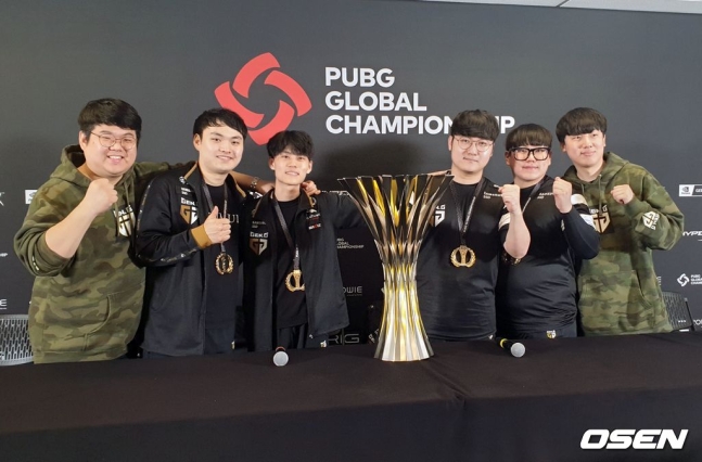 젠지 배틀그라운드 팀.