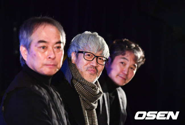 박성식, 김종진, 장기호가 간담회를 하고 있다. /jpnews@osen.co.kr 