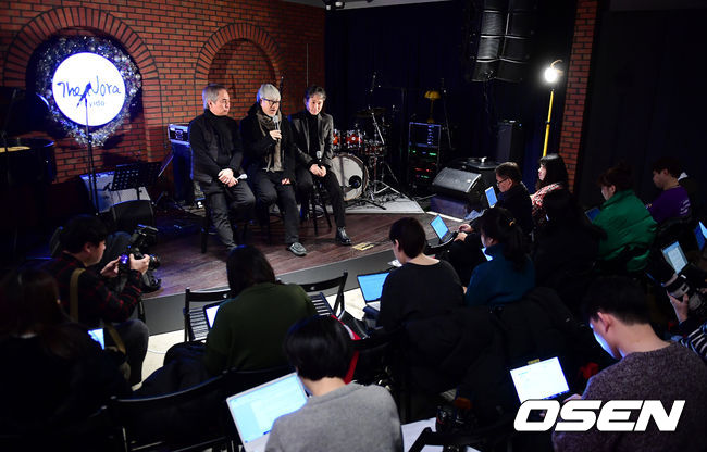 박성식, 김종진, 장기호가 간담회를 하고 있다. /jpnews@osen.co.kr 