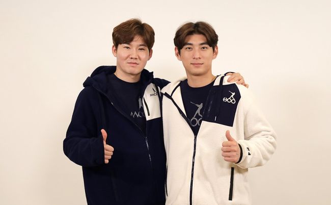 [사진] 박민우-이정후 / 좋은 스포츠