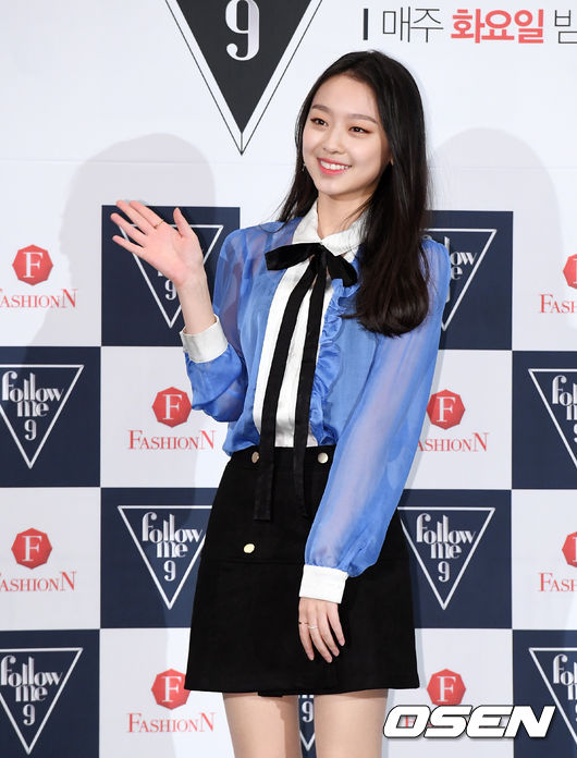 27일 오전 서울 광화문 시네큐브에서 열린 패션앤 '팔로우미9' 제작발표회에서 배우 이수민이 참석해 포즈를 취하고 있다. /jpnews@osen.co.kr