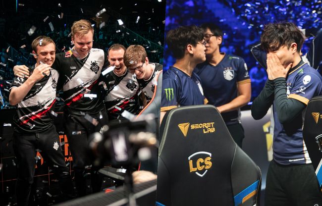 각각 2019 LEC, LCS 챔피언이었던 G2(왼쪽)와 팀 리퀴드. /라이엇 게임즈 플리커.