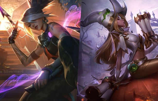 아칼리(왼쪽)와 미스 포춘. /라이엇 게임즈 제공.