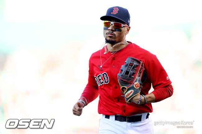 [사진] 보스턴 레드삭스 무키 베츠. ⓒGettyimages(무단전재 및 재배포 금지)