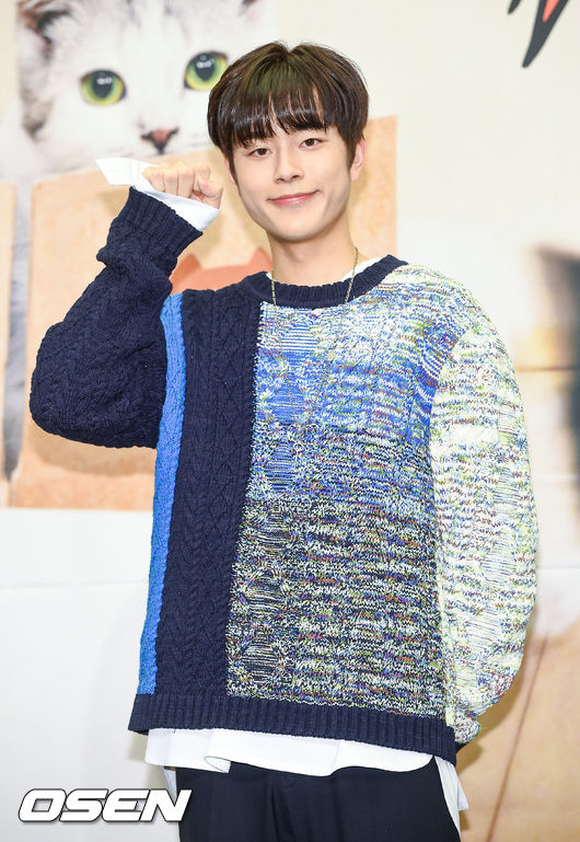 유선호가 포즈를 취하고 있다. /soul1014@osen.co.kr