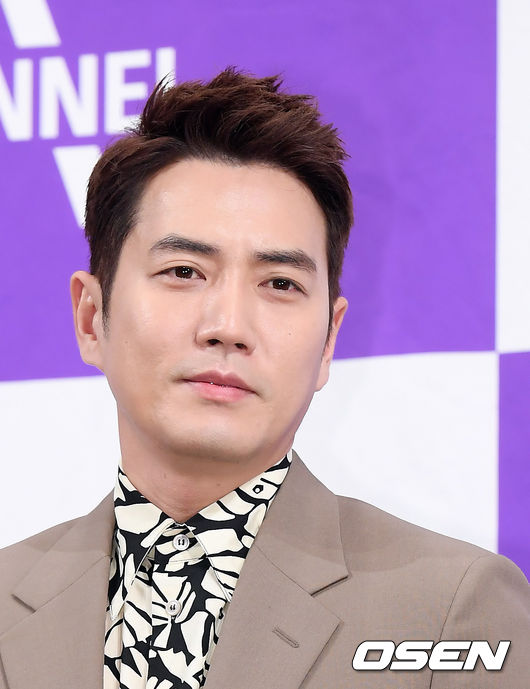 배우 주상욱이 포즈를 취하고 있다. /cej@osen.co.kr