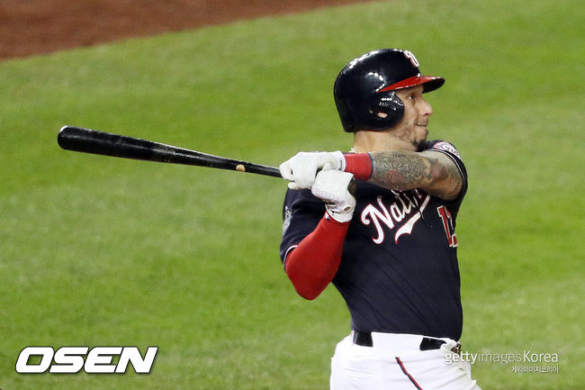 [사진] 워싱턴 내셔널스 아스드루발 카브레라. ⓒGettyimages(무단전재 및 재배포 금지)