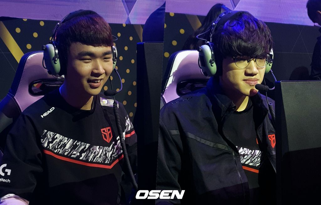 '고릴라' 강범현(왼쪽)과 '레오' 한겨레.