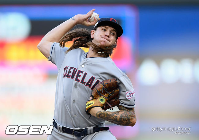 [사진] 클리블랜드 인디언스 마이크 클레빈저. ⓒGettyimages(무단전재 및 재배포 금지)
