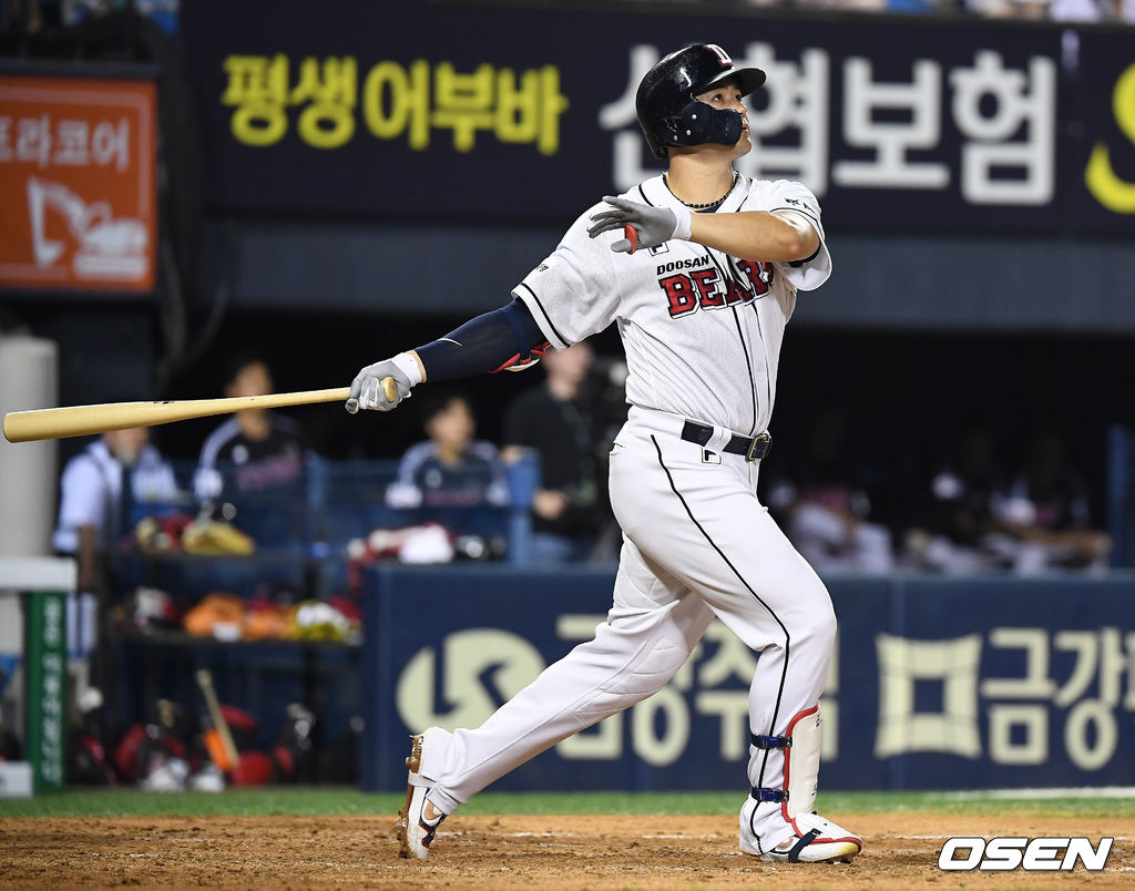 두산 베어스 김재환. /youngrae@osen.co.kr