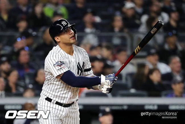 [사진] 뉴욕 양키스 글레이버 토레스. ⓒGettyimages(무단전재 및 재배포 금지)