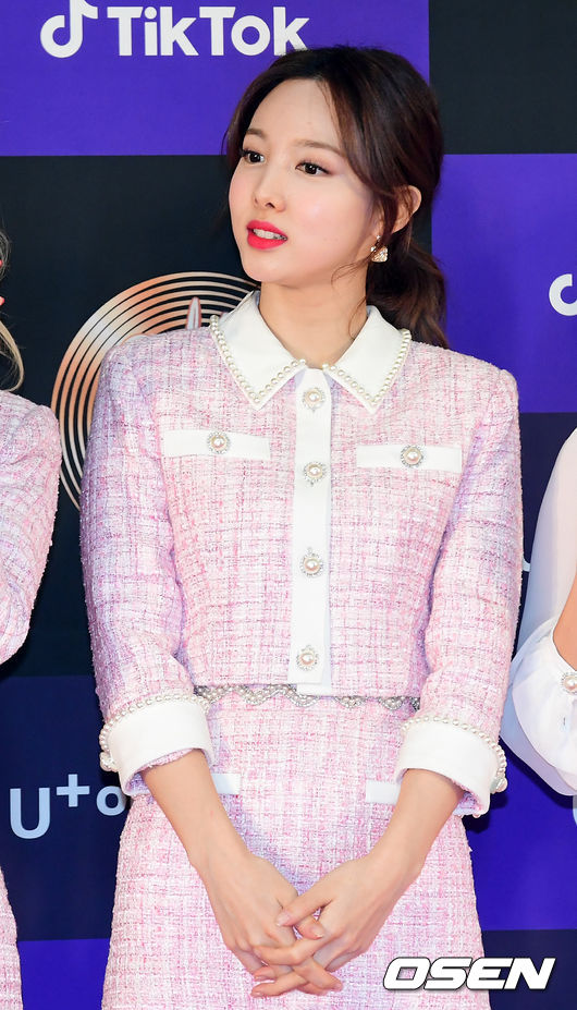 트와이스 나연이 포즈를 취하고 있다.  /jpnews@osen.co.kr