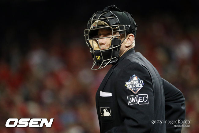 [사진] 메이저리그 심판. ⓒGettyimages(무단전재 및 재배포 금지)