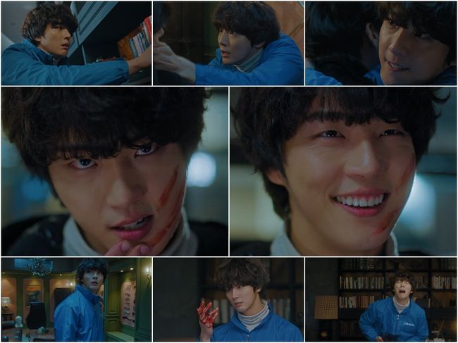 [사진=tvN 방송화면] 배우 윤시윤이 '싸이코패스 다이어리'에서 열연 중이다.