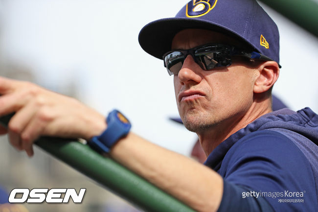 [사진] 밀워키 브루어스 크렉 카운셀 감독. ⓒGettyimages(무단전재 및 재배포 금지)