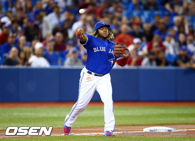 [사진] 토론토 블루제이스 블라디미르 게레로 주니어. ⓒGettyimages(무단전재 및 재배포 금지)