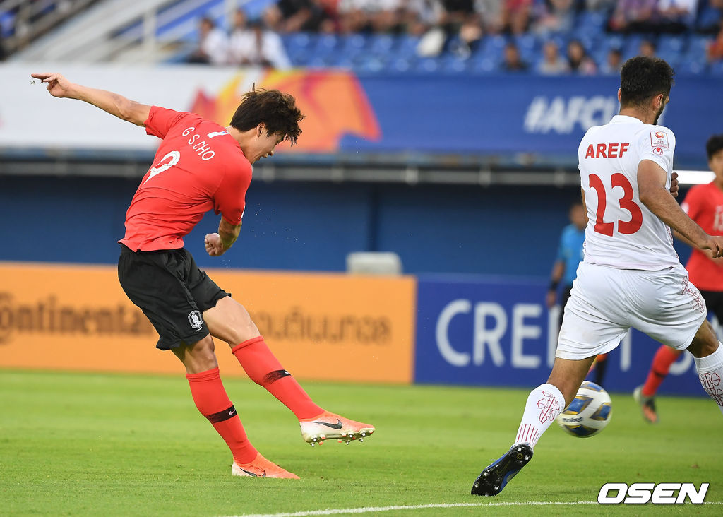 전반 조규성이 추가골을 넣고 있다. /youngrae@osen.co.kr