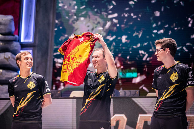 왼쪽부터 '캡스' 라스무스 뷘터, '퍽즈' 루카 페르코비치, '미키엑스' 미하엘 뮐. /라이엇 게임즈 플리커.