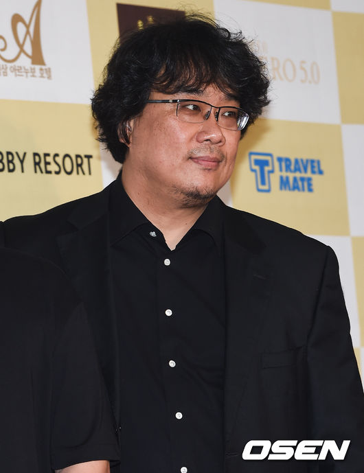봉준호 감독이 레드카펫을 밟고 있다. / soul1014@osen.co.kr