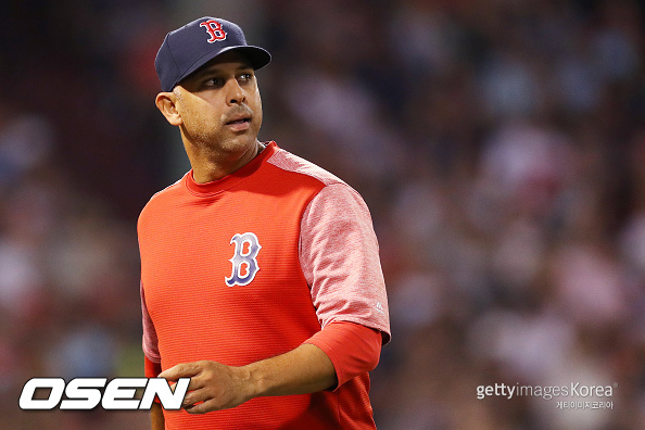 [사진] 보스턴 레드삭스 알렉스 코라 감독. ⓒGettyimages(무단전재 및 재배포 금지)