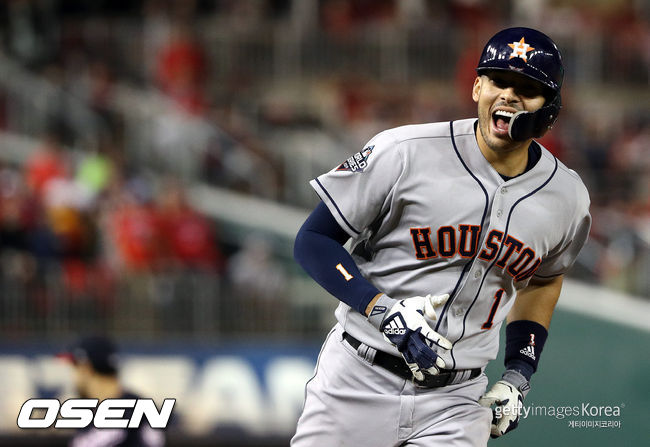 [사진] 휴스턴 애스트로스 카를로스 코레아. ⓒGettyimages(무단전재 및 재배포 금지)