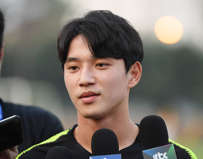 정승원이 인터뷰를 하고 있다. /youngrae@osen.co.kr