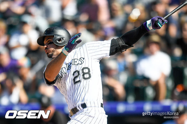 [사진] 콜로라도 로키스 놀란 아레나도. ⓒGettyimages(무단전재 및 재배포 금지)