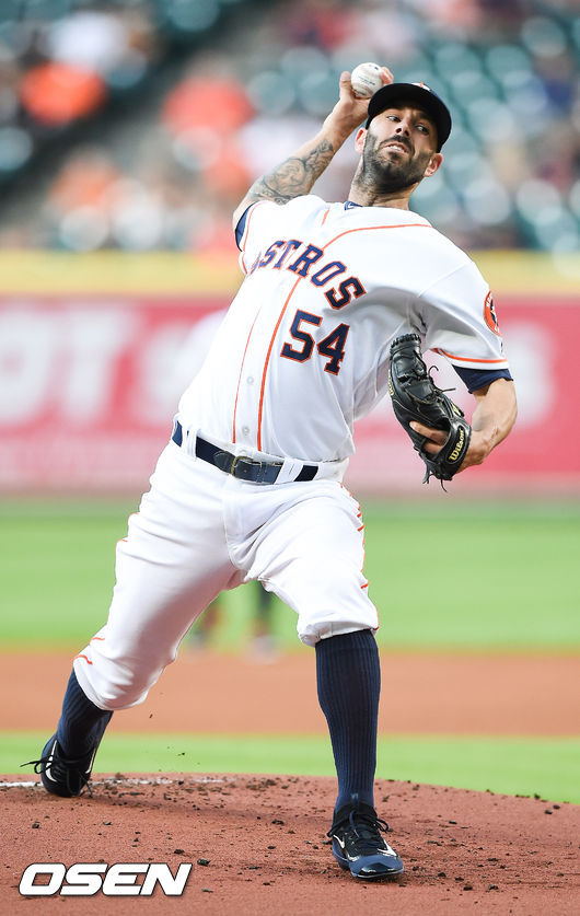 휴스턴 시절 마이크 파이어스 /soul1014@osen.co.kr