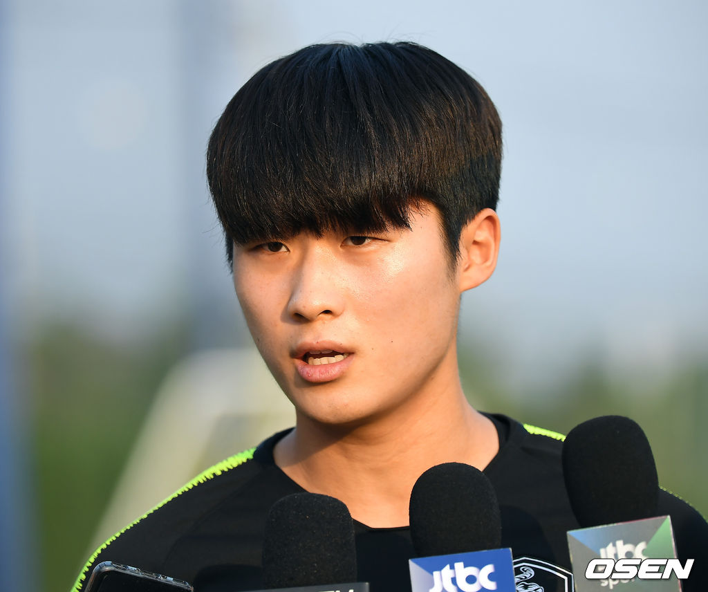 김태현이 인터뷰를 하고 있다. /youngrae@osen.co.kr 