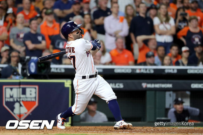 [사진] 휴스턴 애스트로스 호세 알투베. ⓒGettyimages(무단전재 및 재배포 금지)