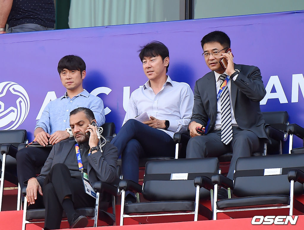 신태용 인도네시아 감독이 경기를 지켜보고 있다. /youngrae@osen.co.kr