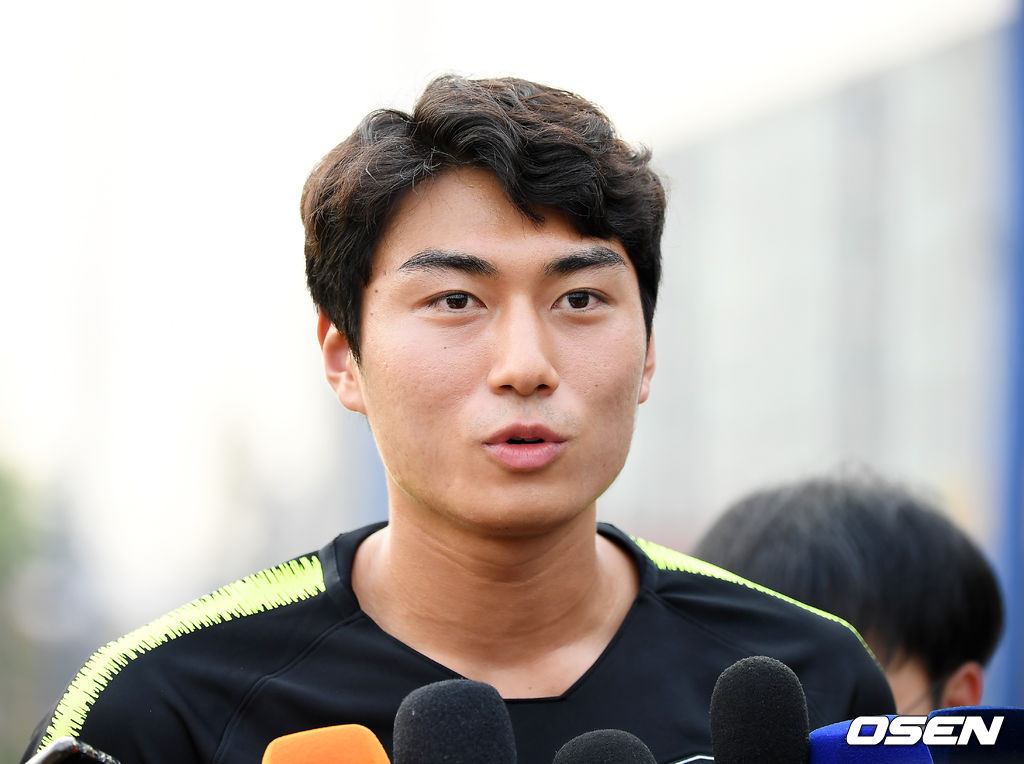 정태욱이 인터뷰를 하고 있다. /youngrae@osen.co.kr 